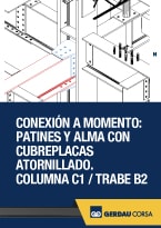 Conexión a Cortante: Atornillada con Doble Ángulo. Trabe B1/Viga B1B