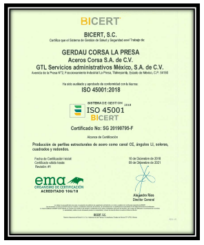 Certificación ISO 9001:2015