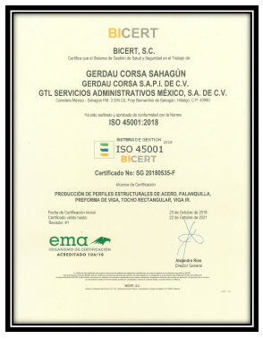 Certificación ISO 9001:2015